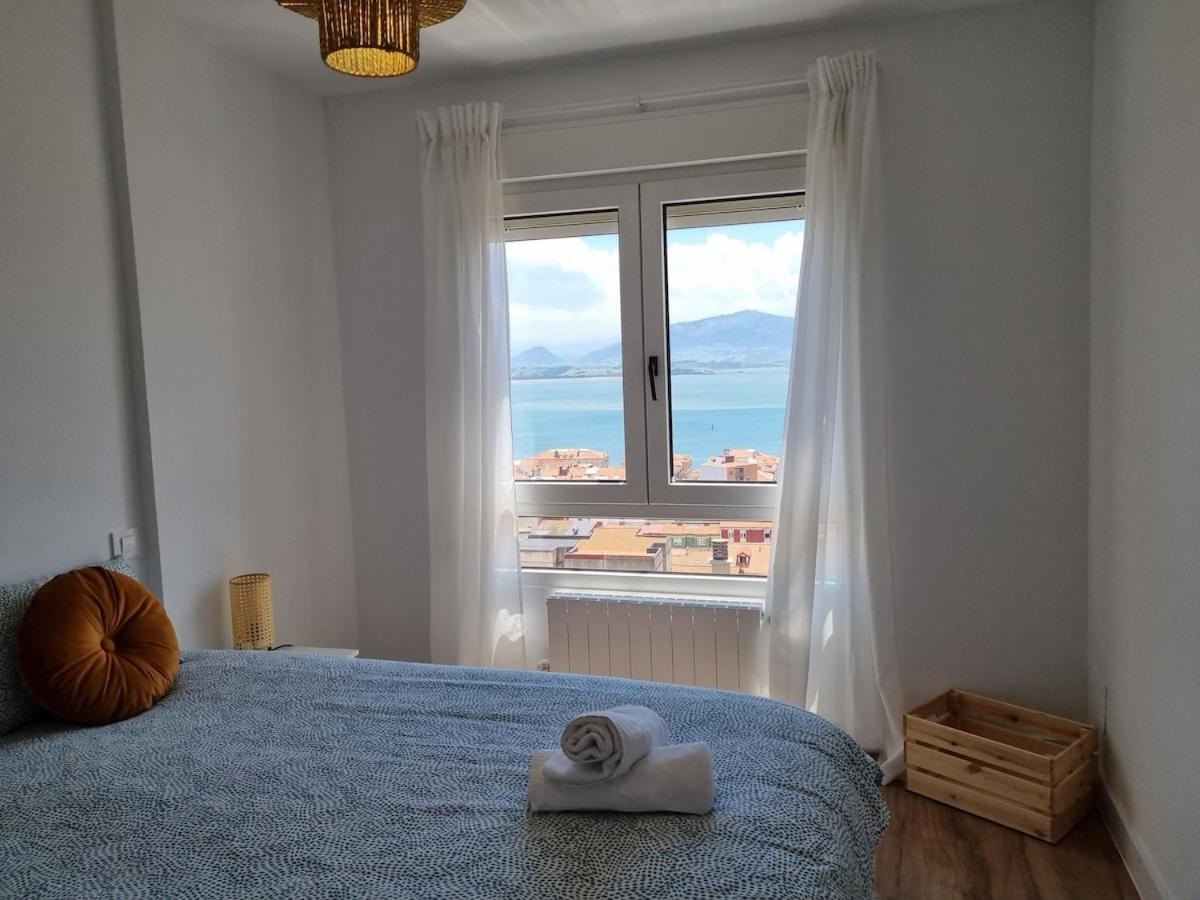 C01A01 Apartamento Moderno Con Vistas Al Mar Santander Bagian luar foto